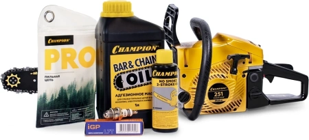 Бензопила Champion 251-18 2300Вт 3.13л.с. дл.шины:18" (45cm) (А251-18)
