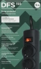 Сетевой фильтр Defender DFS 155 5м (6 розеток) черный (коробка)