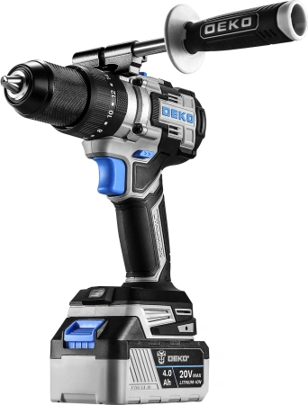 Дрель-шуруповерт Deko DKCID20 PRO аккум. патрон:быстрозажимной (085-1068)