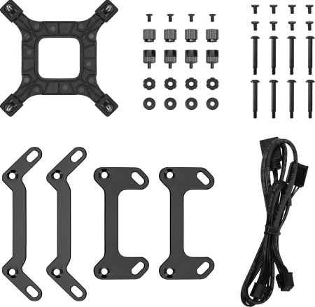 Система водяного охлаждения Deepcool LT240 ARGB Soc-AM5/AM4/1200/1700/1851 черный 4-pin 38.71dB Al 280W 1504gr Ret (R-LT240-BKAMNC-G-1)