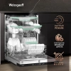 Посудомоечная машина встраив. Weissgauff BDW 6140 Real Touch DC Inverter Timer Floor полноразмерная инвертер