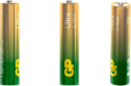 Батарея GP Ultra Alkaline 24AUA21-2CRSBC4 AAA (4шт) блистер