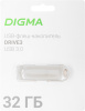 Флеш Диск Digma 32Gb DRIVE3 DGFUM032A30SR USB3.0 серебристый