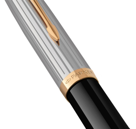 Ручка шариков. Parker 51 Premium (CW2169062) Black St.Steel GT M черн. черн. подар.кор.
