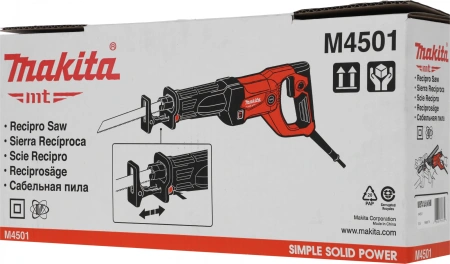 Сабельная пила Makita M4501 1010Вт 2800ход/мин