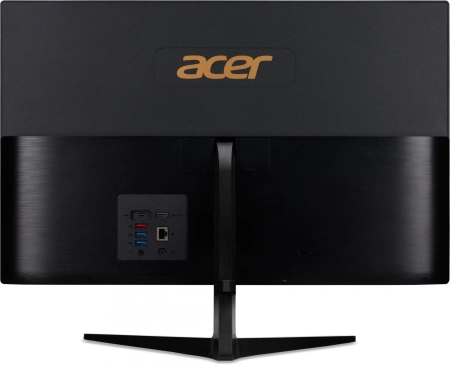 Моноблок Acer Aspire C27-1800 27" Full HD i5 1334U (1.3) 16Gb SSD512Gb UHDG CR Eshell GbitEth WiFi BT 65W клавиатура мышь Cam черный 1920x1080