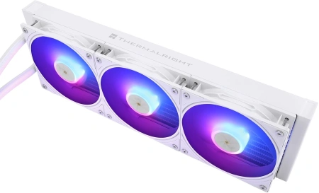 Система водяного охлаждения Thermalright Frozen Warframe 360 ARGB Soc-AM5/AM4/1200/1700/1851 белый 4-pin 29.8dB Al LCD Ret (F-WFRAME-360-WH-ARGB)