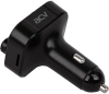 Автомобильный FM-модулятор ACV FMT-130B черный BT USB (40580)