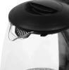 Чайник электрический Vitek VT-1173 1.7л. 2200Вт прозрачный/черный корпус: стекло