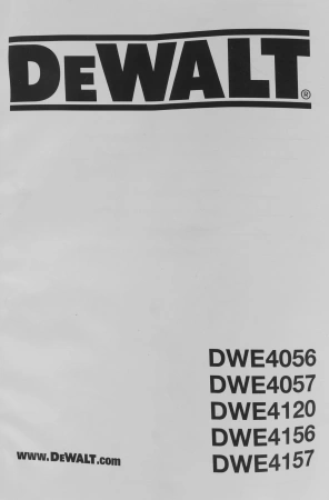 Углошлифовальная машина DeWalt DWE4057 800Вт 11800об/мин рез.шпин.:M14 d=125мм (DWE4057-QS)