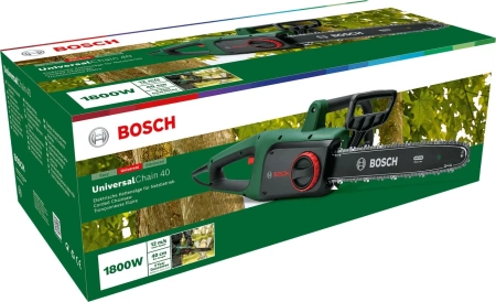 Электрическая цепная пила Bosch UniversalChain 40 1800Вт дл.шины:16" (40cm) (06008B8402)