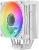 Устройство охлаждения(кулер) Bloody BD-AC220-ARGB1 ARGB Soc-AM5/AM4/1200/1700/1851 белый 4-pin 14-26dB Al+Cu LCD 220W 596gr Ret (BD-AC220-ARGB1-WH)