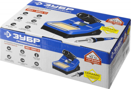 Паяльная станция Зубр Мастер 55334 электрический 48Втмакс.t=550