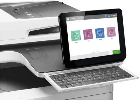 МФУ лазерный HP Color LaserJet Enterprise M578c (7ZU87A) A4 Duplex белый