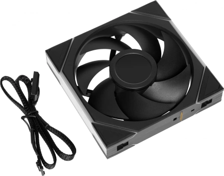 Вентилятор Lian-Li Uni Fan TL 140 LCD 7-pin 28.5dB LED Ret