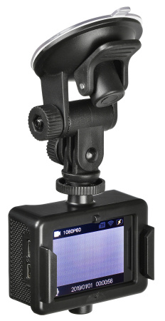 Видеорегистратор Digma FreeDrive Action 4K WiFi черный 8Mpix 2160x3840 2160p 150гр. Allwinner V3