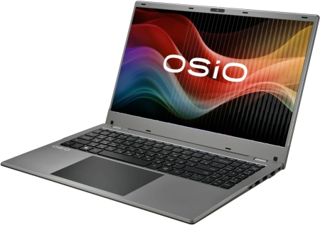 Ноутбук Osio BaseLine B150i-010s N-series N200 8Gb SSD512Gb Intel UHD Graphics 15.6" IPS FHD (1920x1080) Windows 11 Home silver WiFi BT Cam 5000mAh