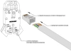 Коннектор PROconnect (05-1021-3) кат.5E RJ45 прозрачный