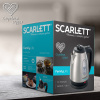 Чайник электрический Scarlett SC-EK21S20 1.8л. 1600Вт черный/серебристый (корпус: металл)