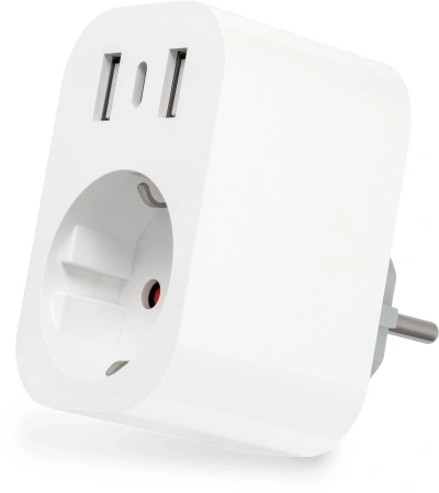 Умная розетка Digma DiPlug 500 EU Wi-Fi белый (TY1910)