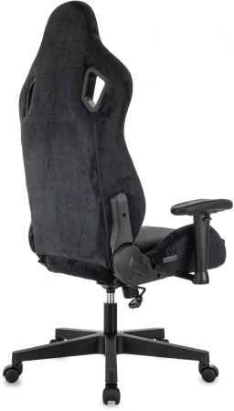 Кресло игровое Zombie Ghost Fabric черный Light-20 крестов. пластик