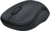 Мышь Logitech Silent M220 темно-серый/черный оптическая (1000dpi) silent беспроводная USB2.0 (2but)