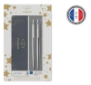 Набор ручек Parker Jotter Core KB61 (CW2093256) Stainless Steel CT подар.кор. ручка шариковая/карандаш механический 0.5