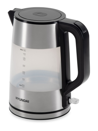 Чайник электрический Hyundai HYK-P4026 1.9л. 2200Вт черный (корпус: пластик)