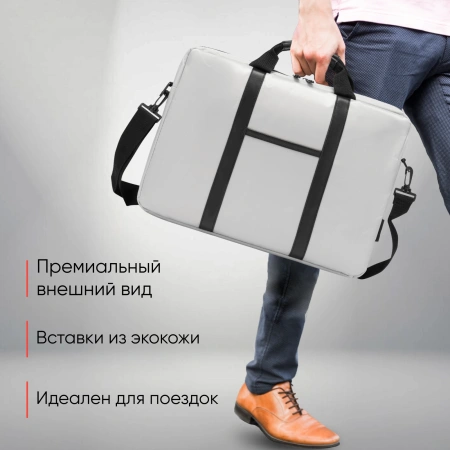 Сумка для ноутбука 15.6" PC Pet PCP-1003GR серый/черный нейлон