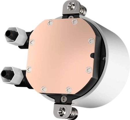 Система водяного охлаждения PcCooler DA240 WH ARGB Soc-AM5/AM4/1200/1700/1851 белый 4-pin 33.8dB Al 270W Ret (DA240-WHAWXX-GL)