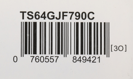 Флеш Диск Transcend 64Gb Jetflash Type-C 790С TS64GJF790C USB3.0 черный