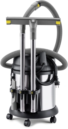 Строительный пылесос Karcher NT 27/1 Me Adv 1380Вт (уборка: сухая/сбор воды) серый