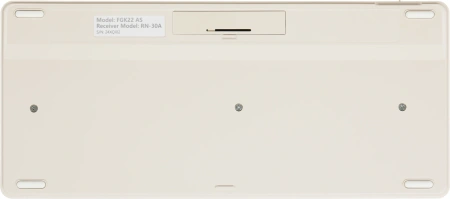 Клавиатура + мышь A4Tech Fstyler FG2200 Air2 клав:бежевый мышь:бежевый USB беспроводная slim (FG2200