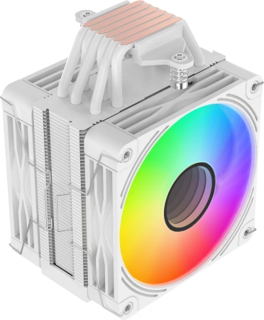 Устройство охлаждения(кулер) Bloody BD-AC230-ARGB1 ARGB Soc-AM5/AM4/1200/1700/1851 белый 4-pin 22-32dB Al+Cu LCD 230W 715gr Ret (BD-AC230-ARGB1-WH)