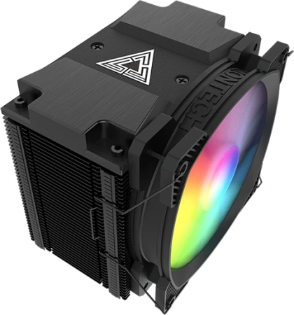 Устройство охлаждения(кулер) Montech Air Cooler 210 ARGB Soc-AM5/AM4/1200/1700/1851 черный 4-pin 27dB Al+Cu 210W Ret (AIR COOLER 210 ARGB)