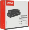Коммутатор Dahua DH-PFS3005-4ET-36 4x100Mb 4PoE+ 36W неуправляемый