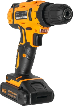 Дрель-шуруповерт Вихрь ДА-18Л-2 аккум. патрон:быстрозажимной (72/14/16)