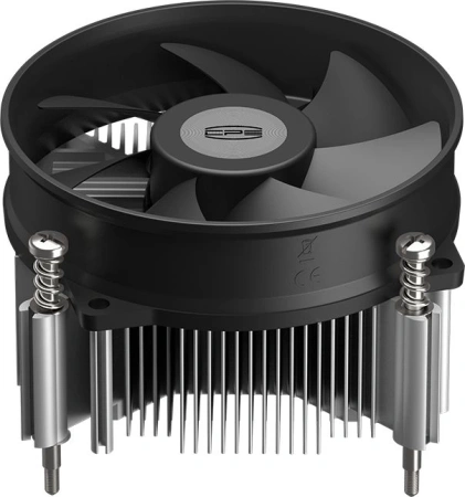 Устройство охлаждения(кулер) PcCooler R95-I Soc-1200/1700/1851 серебристый/черный 4-pin 31.2dB Al+Cu 95W 400gr Ret (R95-XXNIXX-GL)