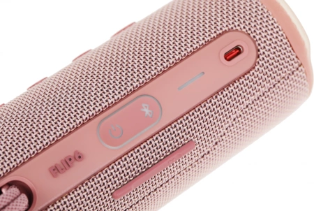Колонка порт. JBL Flip 6 розовый 30W 1.0 BT 10м 4800mAh (JBLFLIP6PINK)