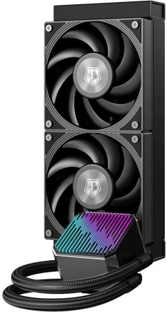 Система водяного охлаждения ID-Cooling DX240 Max Soc-AM5/AM4/1200/1700/1851 черный 4-pin 32.5dB Al+Cu 300W Ret