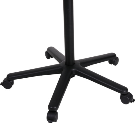 Флипчарт Deli EV130 лак 75x106.7см на роликах белый/черный