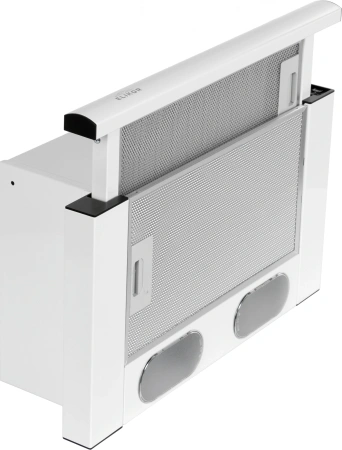 Вытяжка встраиваемая Elikor Интегра 50П-400-В2Л белый управление: кнопочное (1 мотор)