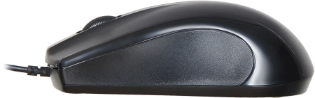 Мышь Оклик 185M черный оптическая (1200dpi) USB (3but)