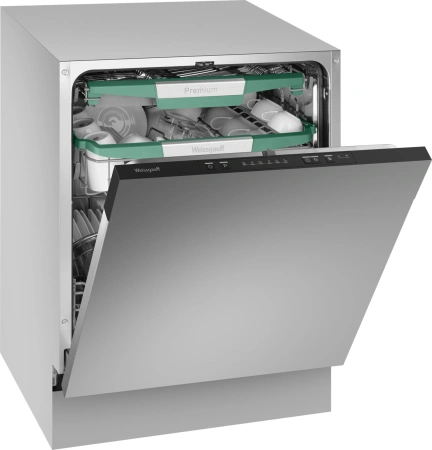 Посудомоечная машина встраив. Weissgauff BDW 6136 D Inverter AutoOpen Infolight 2100Вт полноразмерная инвертер