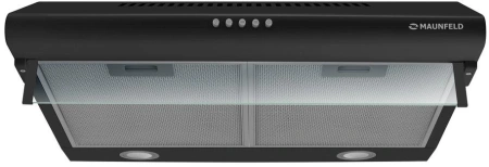 Вытяжка козырьковая Maunfeld MP-1 60 черный управление: кнопочное (1 мотор)