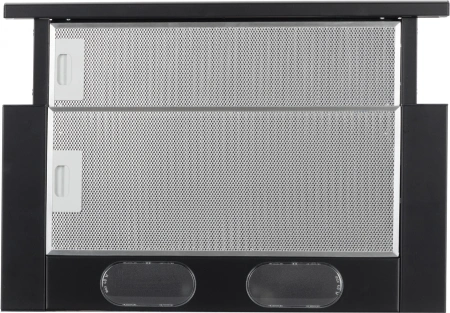 Вытяжка встраиваемая Elikor Интегра 60П-400-В2Л черный управление: кнопочное (1 мотор)