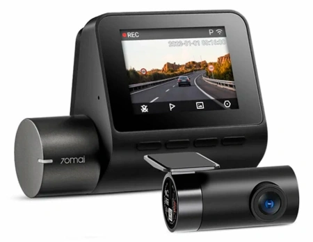 Видеорегистратор 70Mai Dash Cam A200 Set черный 1080x1920 1080p 130гр.