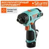 Дрель-шуруповерт Sturm! CD3212SC аккум. патрон:быстрозажимной (кейс в комплекте)