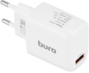 Сетевое зар./устр. Buro BUWG1 18W 3A (QC) USB-A универсальное белый (BUWG18P100WH)
