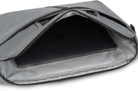 Сумка для ноутбука 17.3" PC Pet 600D серый нейлон (PCP-A1317GY)